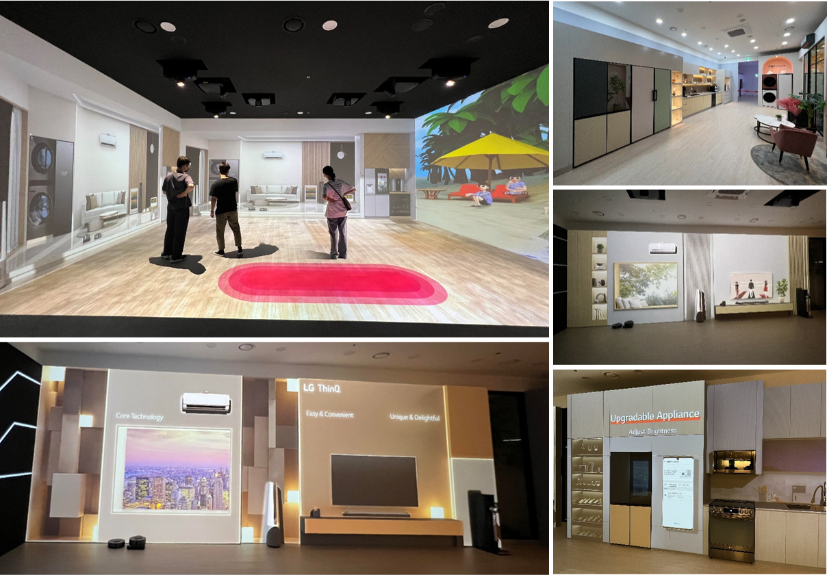 2022/01 - LG전자 창원공장 쇼룸 1,2층 쇼룸 리뉴얼